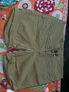 Khaki Casual Shorts