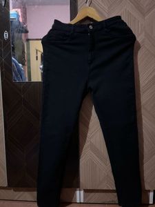 Black Straight Jeans
