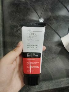 Deconstruct Brightening Sunscreen