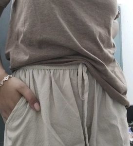 Casual Beige Shorts