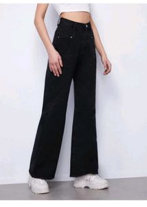 Black Flared Jeans