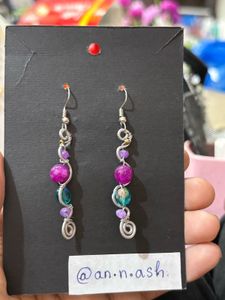 Beaded Dangle Earrings