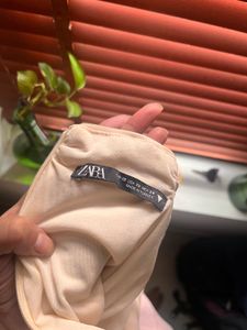 Zara Draped Bodycon Dress - XS (Worn Once)