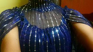 Sparkly Blue Dress