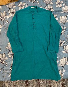 Men&#39;s Teal Kurta