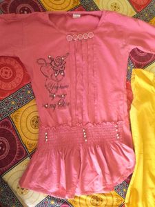 Women&#39;s Tops Combo – Stylish Pink &amp; Yellow
