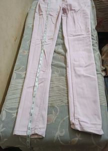 Light Pink Jeans Good Conditioner Beautiful