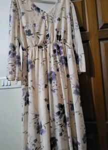 Floral Print Maxi Dress