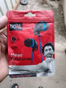 Boat Stereo Earphones