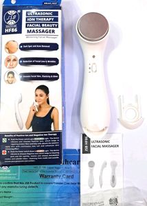 🟢 Ultrasonic Facial Massager