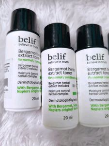Belif Bergamot herbal extract toner 100 ml