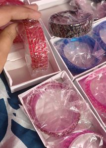 Insta Trending🔥🔥 Rain Drop Glass Bangles