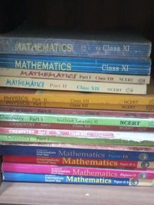 Textbooks - Class XI & XII (any book 110₹)