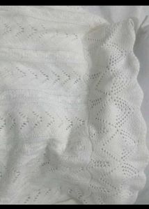 Korean White Knit Sweater Top