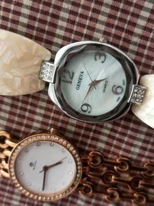 2 Beautiful Watches Not Working But Good Condition