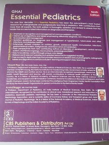 Ghai Essential Pediatrics 9th Edition