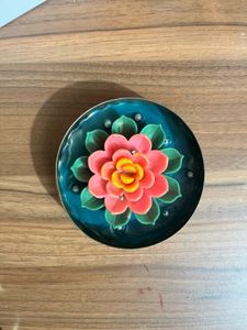 Scented Lotus Urli Candle