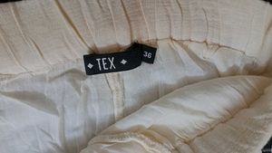 Ivory Sheer Fabric - Upcycle!