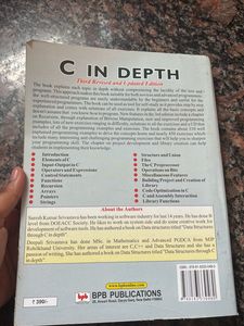 C In Depth Book