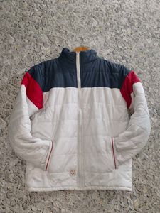 Color Block Puffer Jacket