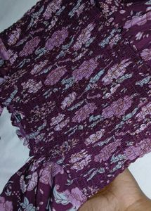 Deklook Women Printed Flared Midi