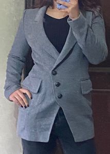 Grey Casual Blazer