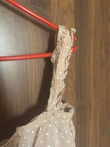 Polka Dot Sleeveless Top