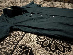 Men's Green Casual Shirt