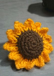 Sunflower Hair Tie