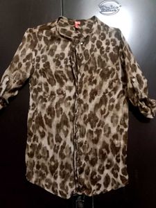 Cheetah Print Shirt