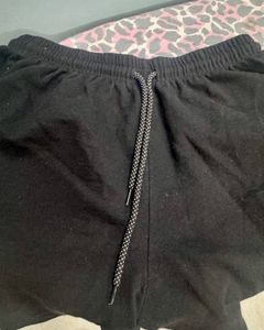 Men’s Casual Cotton Shorts | Black | Zipper Pocket