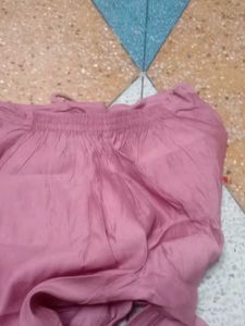 Embroidered Pink Top