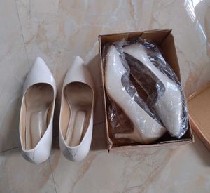 Cream Color heels Bellies