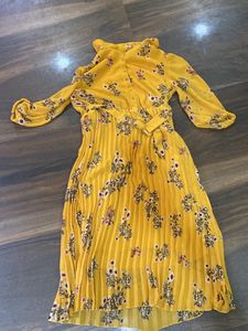 Mustard Colour Dress