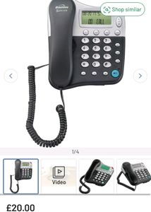 Binatone Landphone With Display