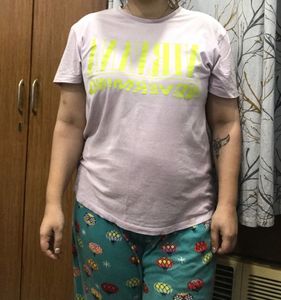 Lilac Oversized T-shirt