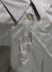 Elegant Satin Shirt