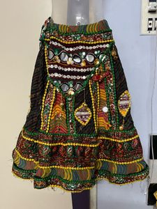 Navratri Ethnic Embroidered Skirt