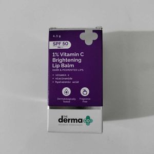 The Derma Co 1% Vitamin C Brightening Lip Balm