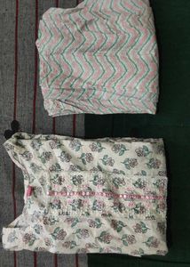 Floral Print Kurta set