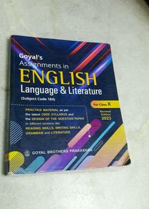 NCERT And Goyal&#39;s English Books Combo For Class 10