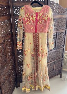 Brand New Heavy Embroidered Designer Anarkali Set
