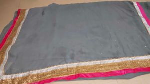 Grey Dupatta