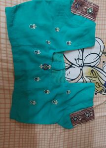 Beautiful Happy Work Saree