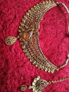 Golden Colour Necklace Set