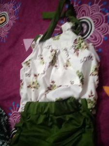 Cute Floral Top &amp; Shorts Set