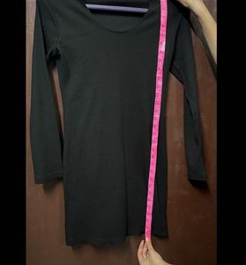 Slit Bodycon Dress