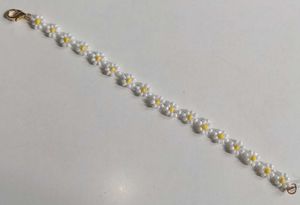 Daisy Beaded Bracelet