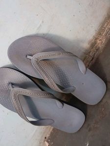 Gray Flip-Flops Relaxo for slippers