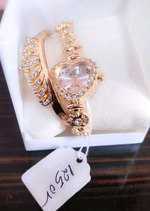 Elegant Heart Watch